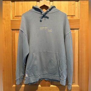 Blue Banana Steel Blue Hoodie Men’s Small